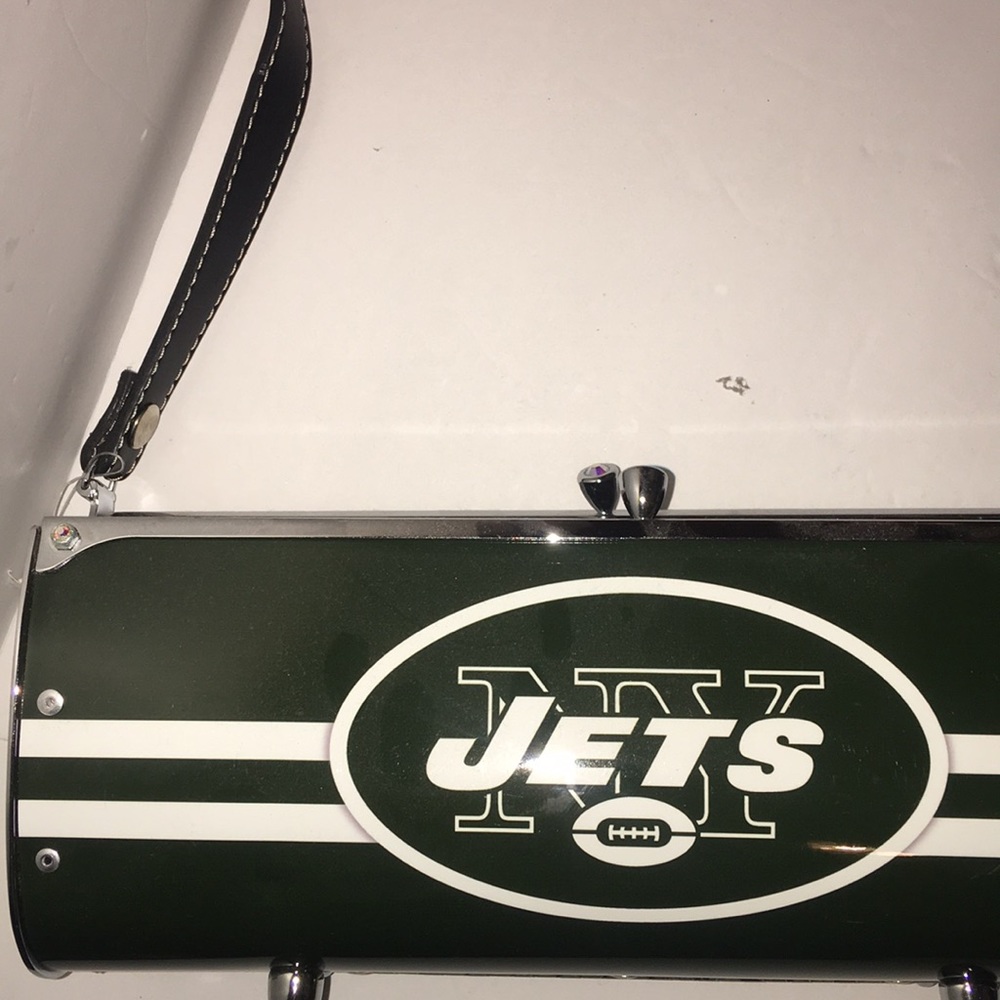 New York Jets liecense plate bag